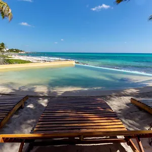  Apartment Angelina 28 Beachfront And Family - Modern And Relaxing Long - 20 Min From Cancun Airport